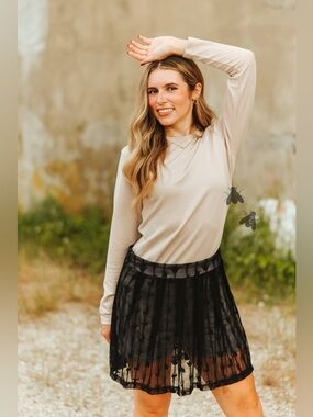 Midnight Lingo Skort